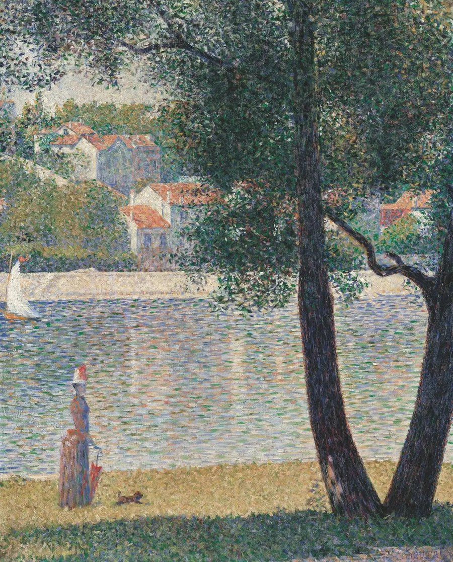 La Senna a Courbevoie - Georges Seurat