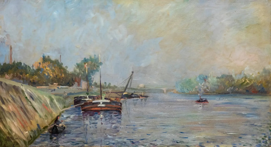 La Senna a Courbevoie - Paul Signac