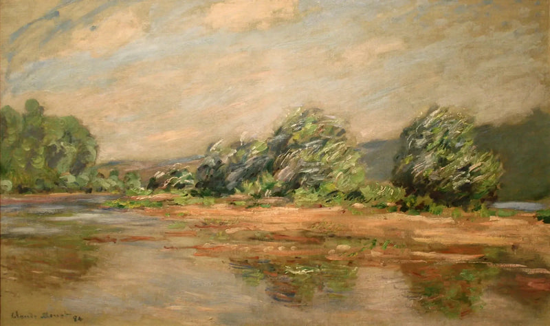 La Senna a Port-Villez - Claude Monet