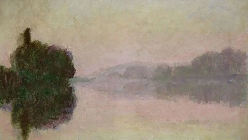 La Senna a Port-Villez, effetto di sera - Claude Monet