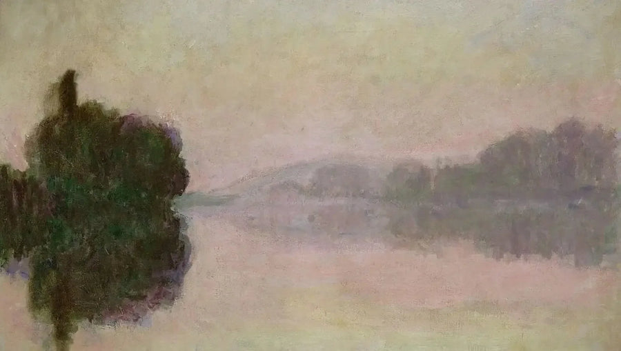 La Senna a Port-Villez, effetto di sera - Claude Monet