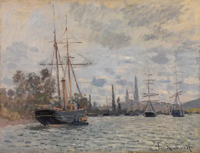 La Senna a Rouen - Claude Monet