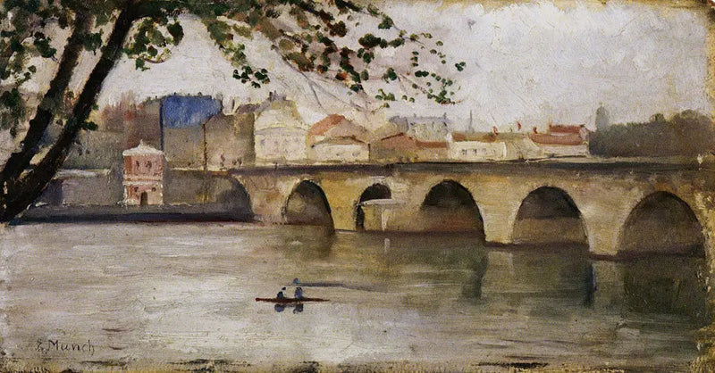 La Senna a Saint-Cloud - Edvard Munch