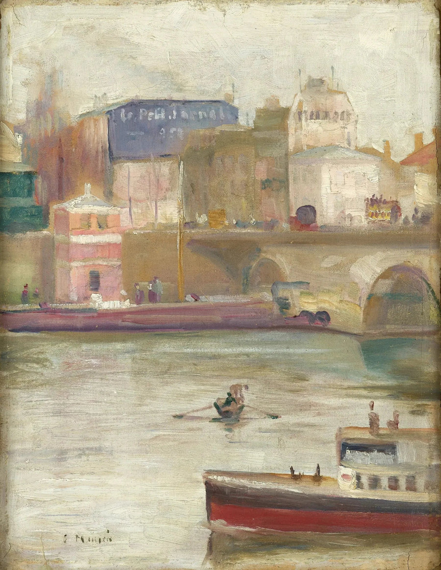 La Senna a Saint-Cloud - Edvard Munch