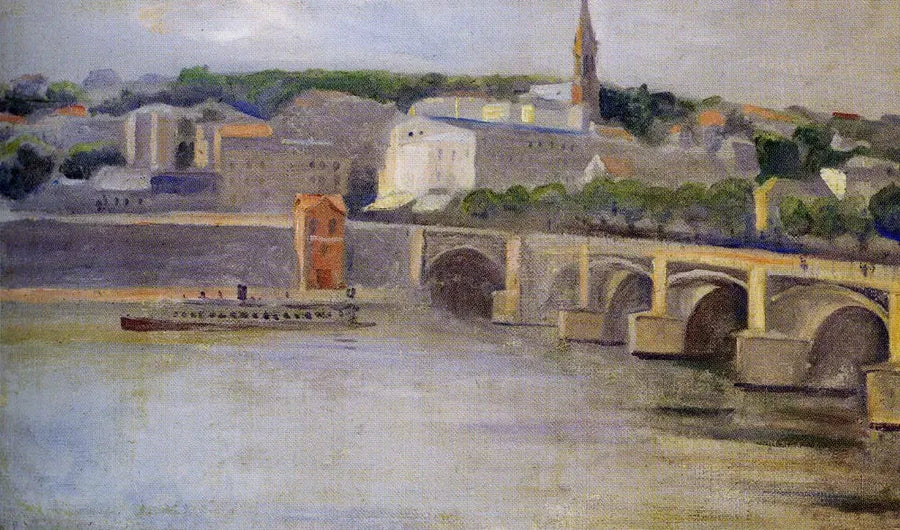 La Senna a Saint-Cloud - Edvard Munch