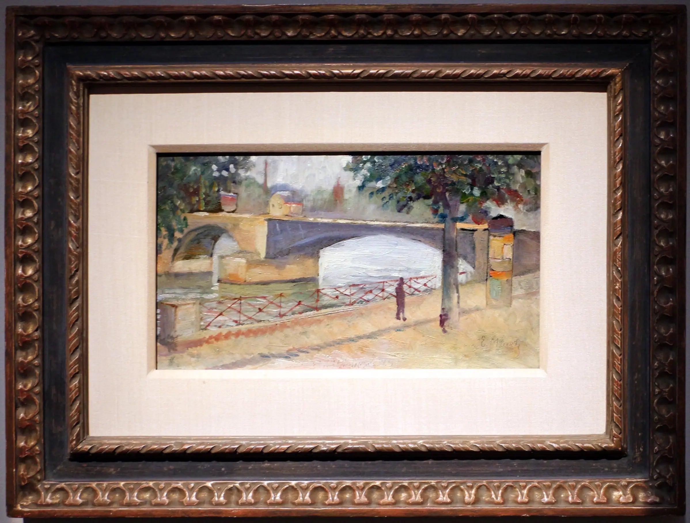 Reproduction du tableau « La Seine à Saint-Cloud - Edvard Munch » par Alpha Reproduction en peinture à l’huile