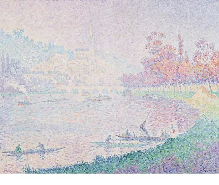 La Senna a Saint-Cloud - Paul Signac