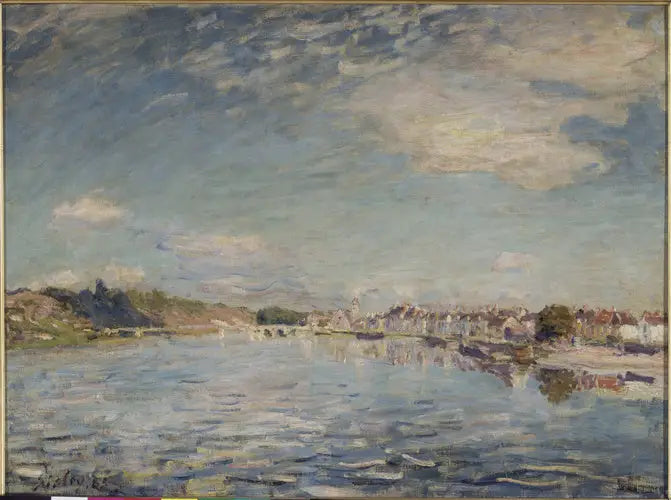 La Senna a Saint-Mammès - Alfred Sisley