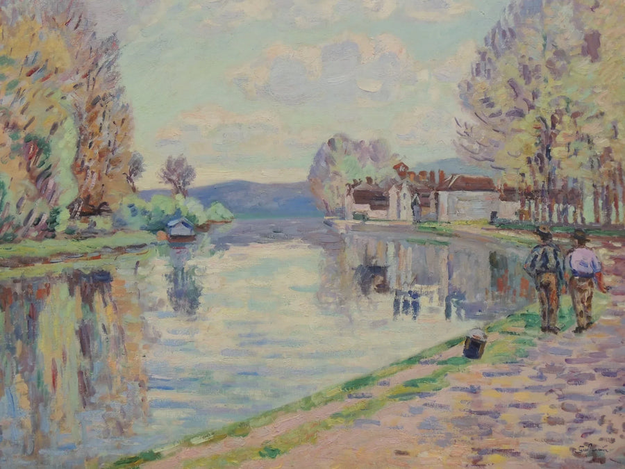 La Senna a Samois - Armand Guillaumin