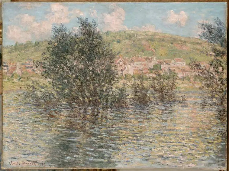 La Senna a Vétheuil, effetto di sole dopo la pioggia - Claude Monet