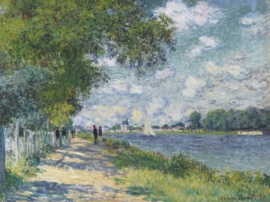 La Senna all'Argenteuil W373 - Claude Monet
