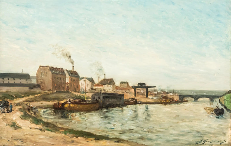 La Senna al Ponte di Grenelle - Paul Gauguin
