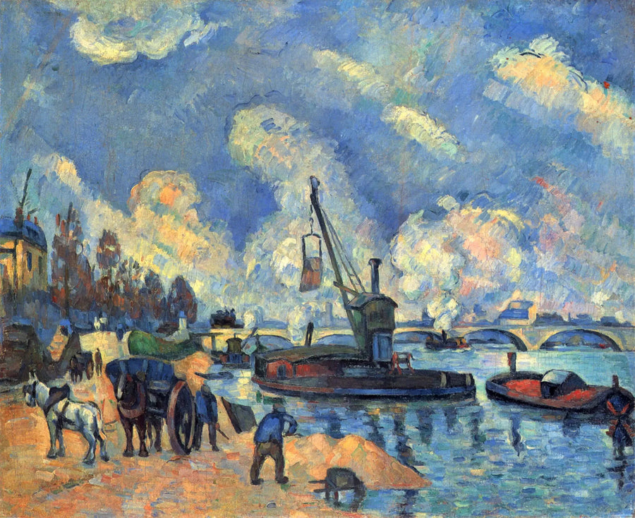 La Senna al molo d'Austerlitz - Paul Cézanne