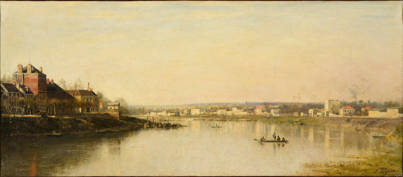 La Senna davanti a Saint-Denis - Stanislas Lépine