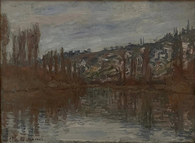 La Senna a valle di Vétheuil - Claude Monet