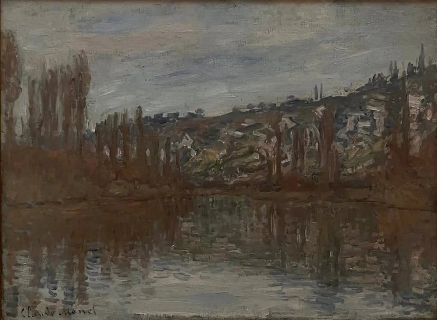La Senna a valle di Vétheuil - Claude Monet