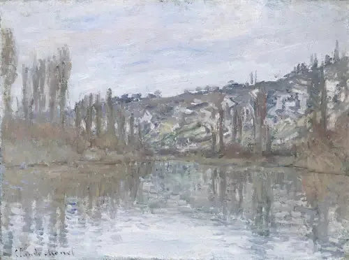 La Senna a valle di Vétheuil - Claude Monet