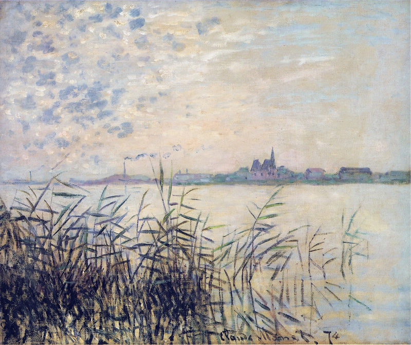 La Senna vicino ad Argenteuil W327 - Claude Monet
