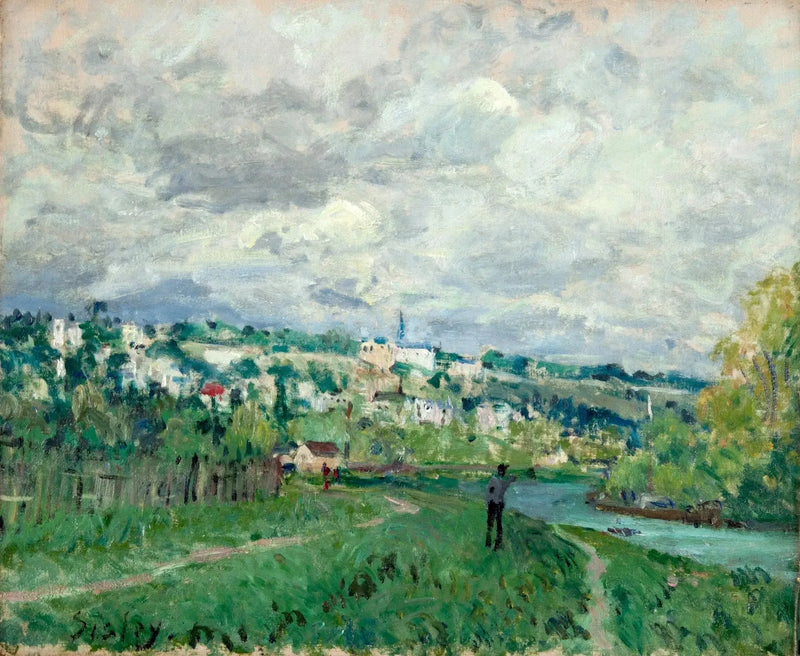 La Senna vicino a Saint-Cloud - Alfred Sisley