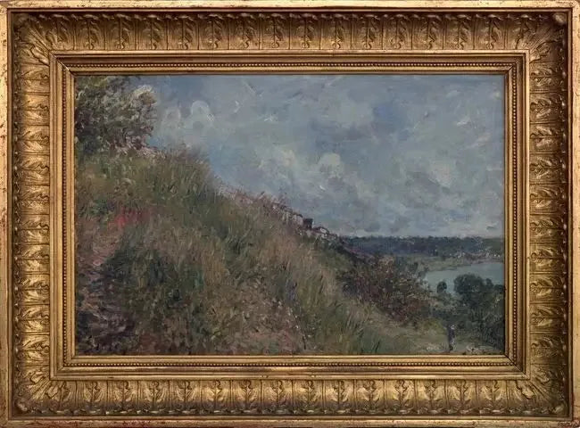 La Senna, vista dai pendii di By - Alfred Sisley