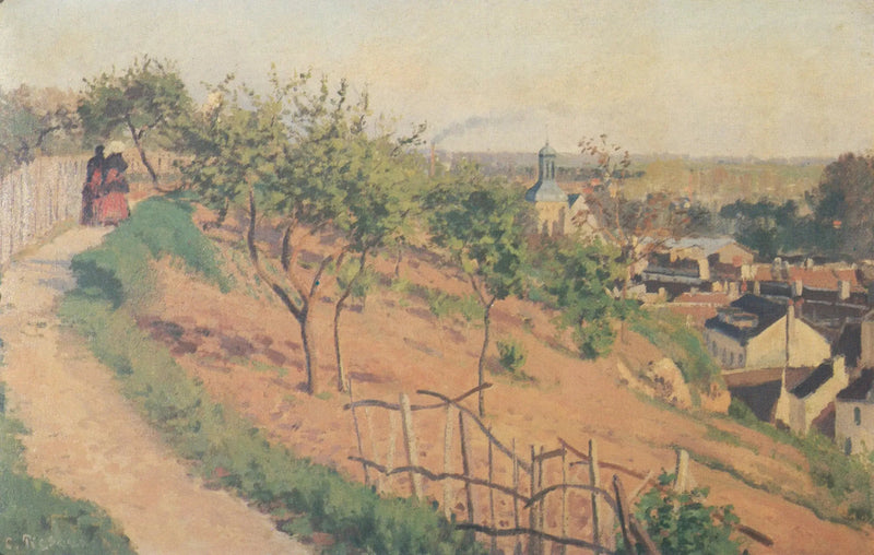 La Via della Giustizia, Pontoise - Camille Pissarro