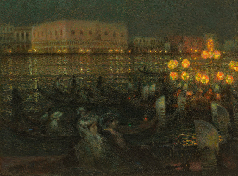 La Sérénade, Venezia - Henri Le Sidaner