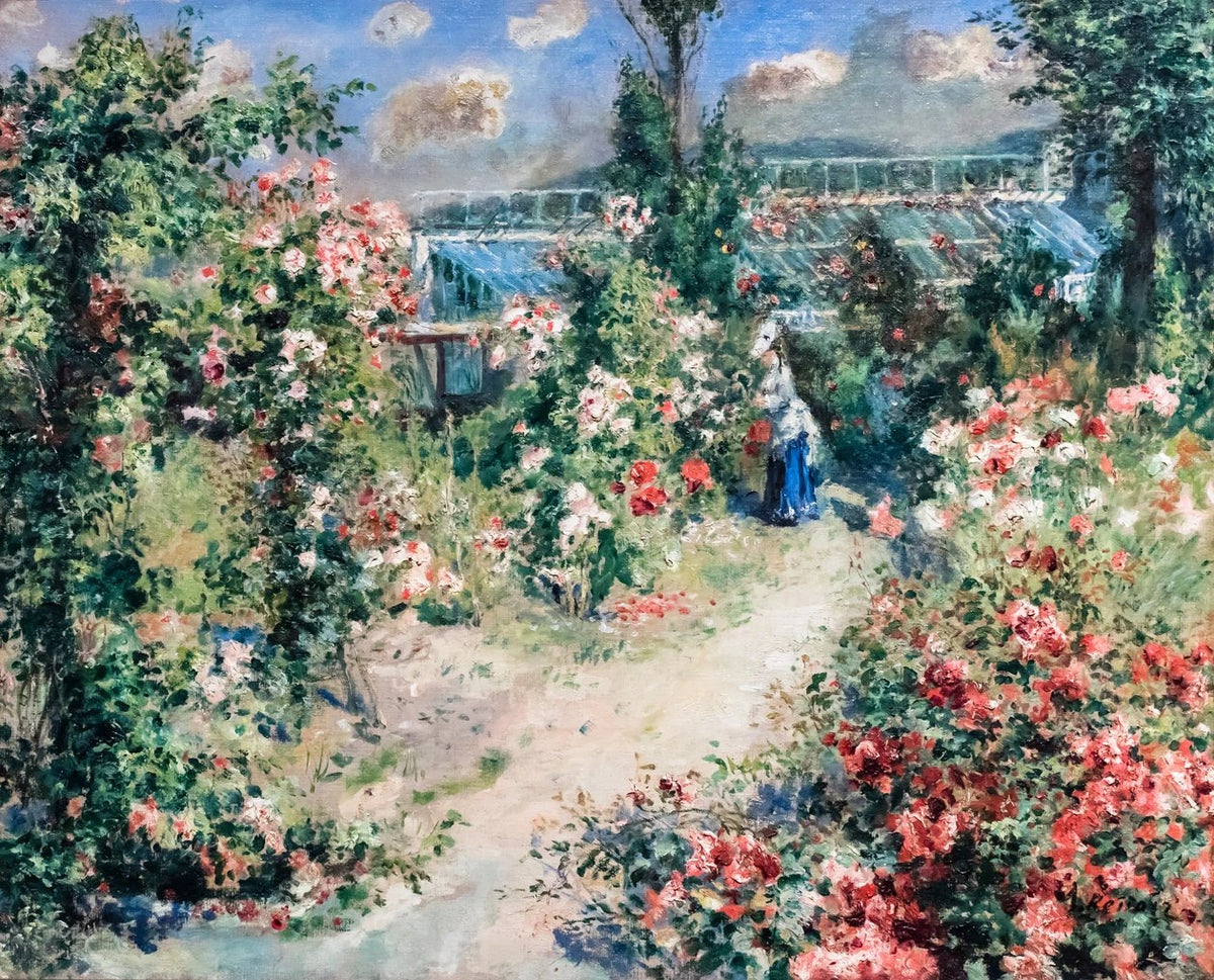 La Serre, 1876 circa - Pierre-Auguste Renoir