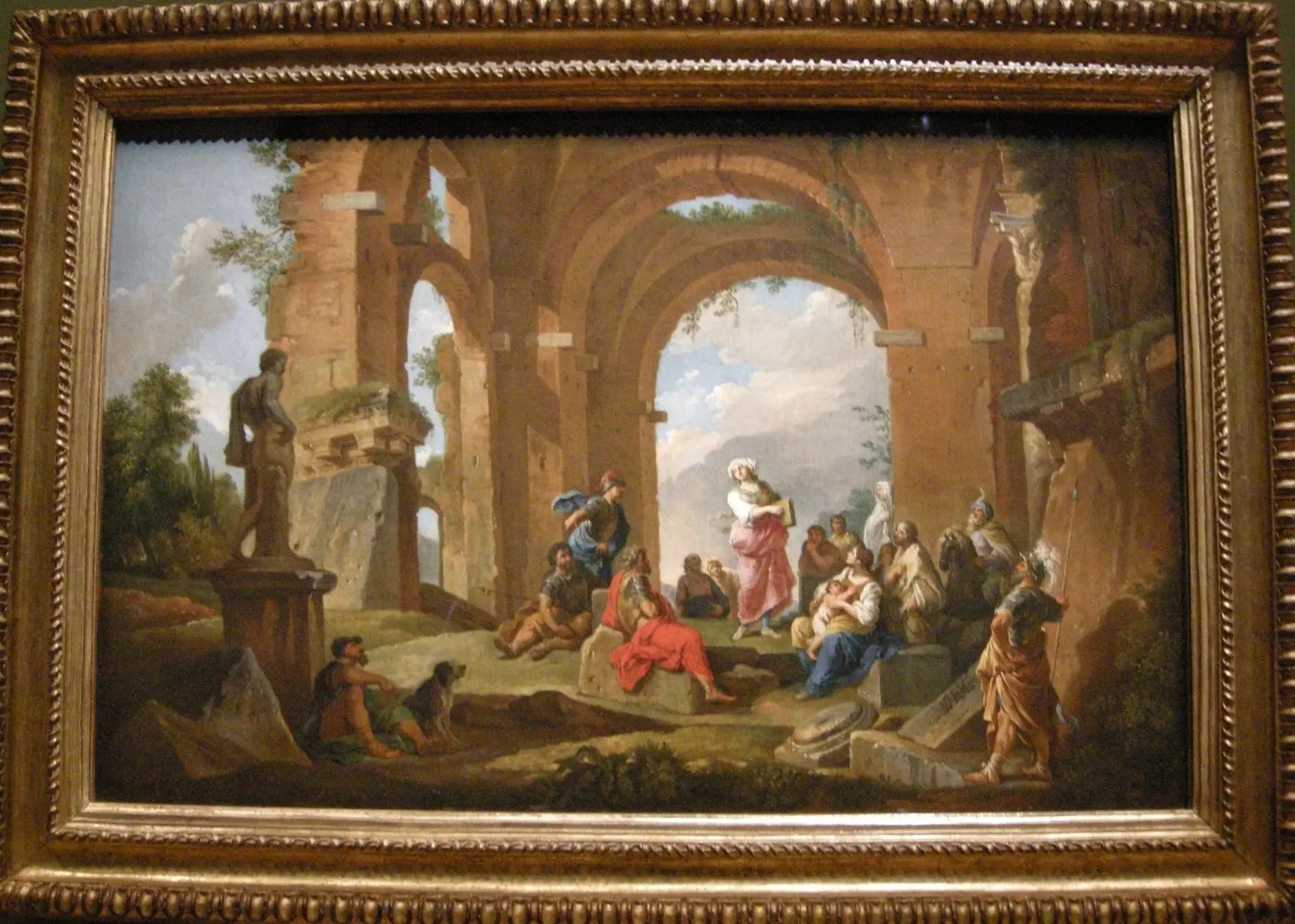 La Sibylle de Cumes délivrant les Oracles - Giovanni Paolo Panini - Alpha Reproduction