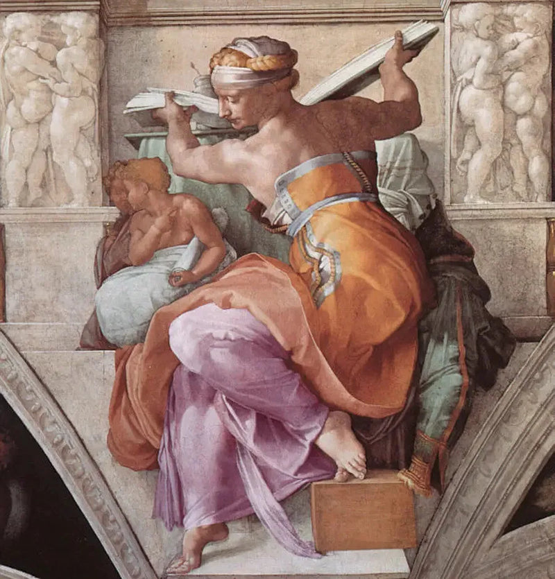 La Sibilla libica - Michelangelo