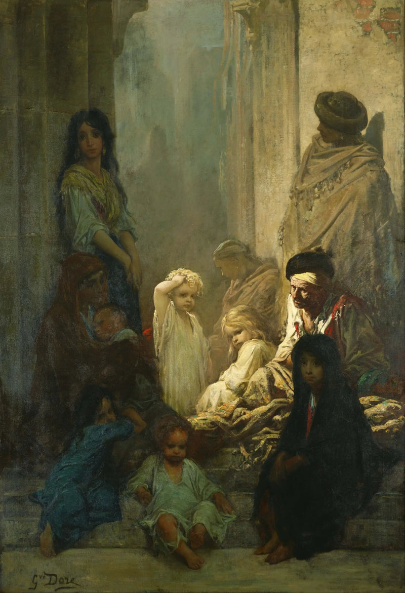 La Siesta, Memoria di Spagna - Gustave Doré