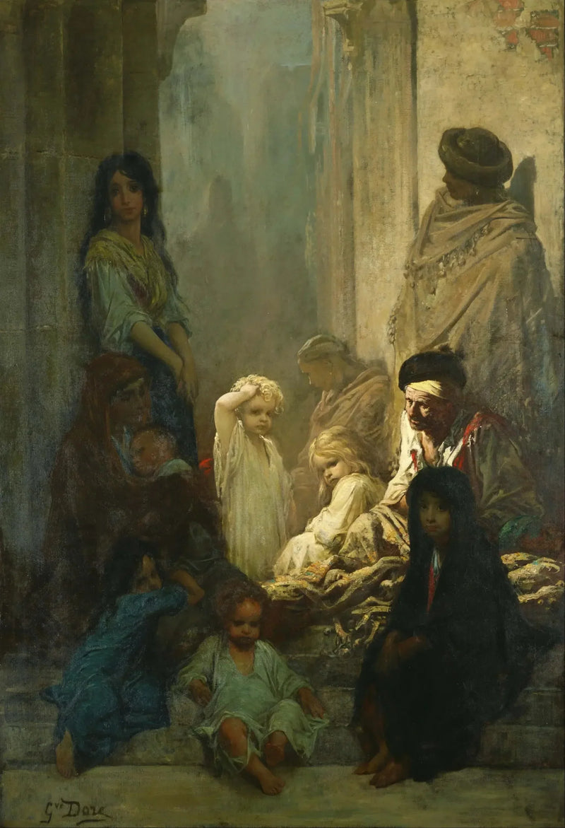 La Siesta, Memoria di Spagna - Gustave Doré