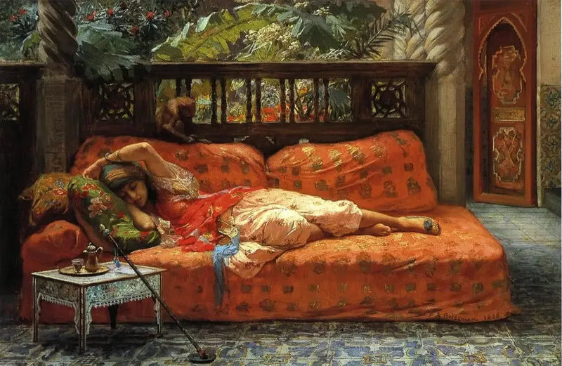 La Siesta (Pomeriggio sognante) - Frederick Arthur Bridgman
