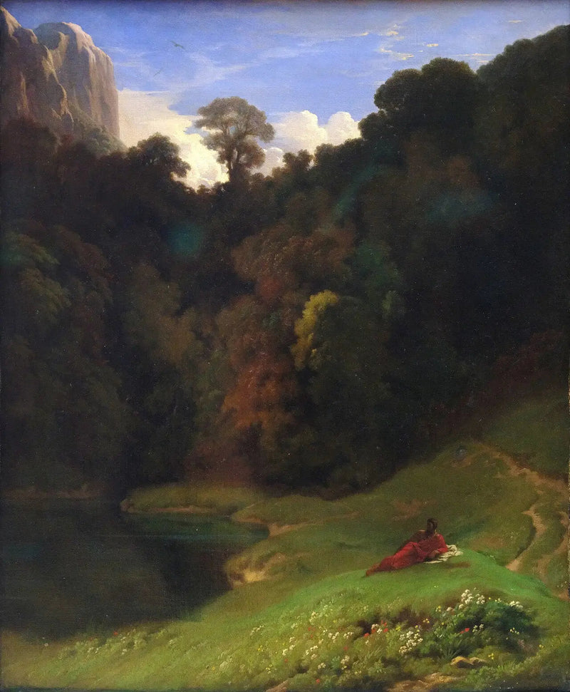 La Solitudine - Hippolyte Flandrin