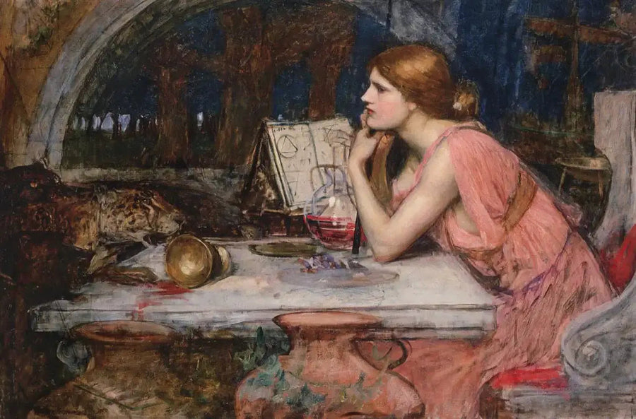 La strega - John William Waterhouse