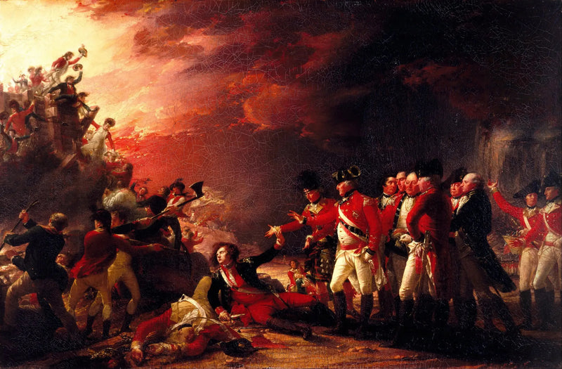 La sortie de la guarnigione di Gibilterra - John Trumbull
