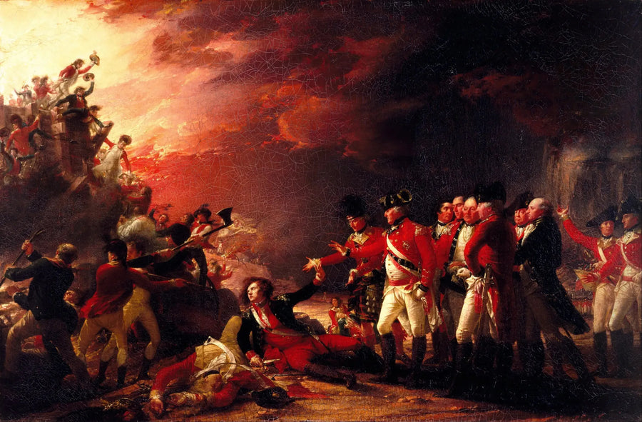 La sortie de la guarnigione di Gibilterra - John Trumbull