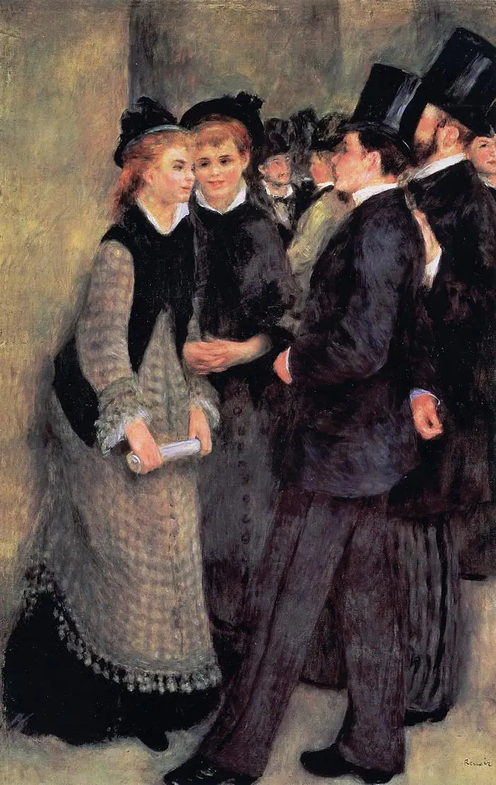 L'uscita del Conservatorio - Pierre-Auguste Renoir
