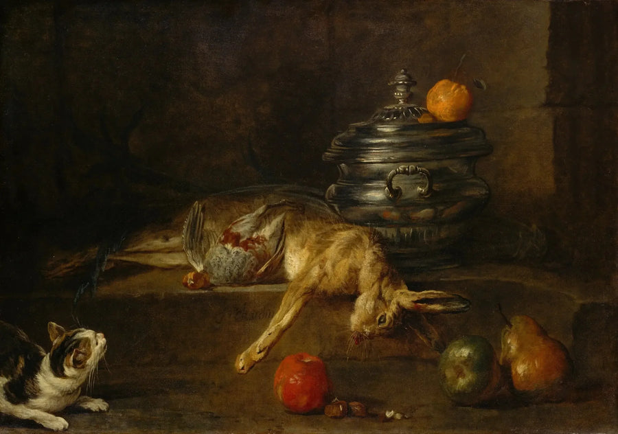 La Soupière d'argent - Jean Simeón Chardin