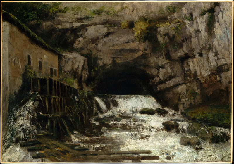 La fonte dell'amore - Gustave Courbet
