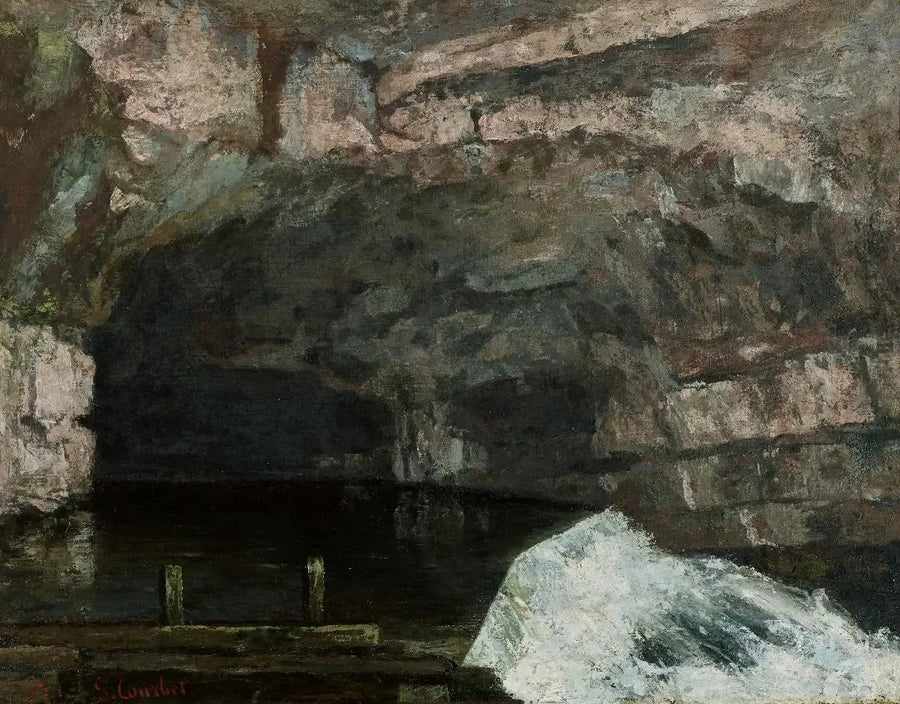 La Source de la Loue - Gustave Courbet