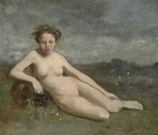La fonte - Jean-Baptiste Camille Corot