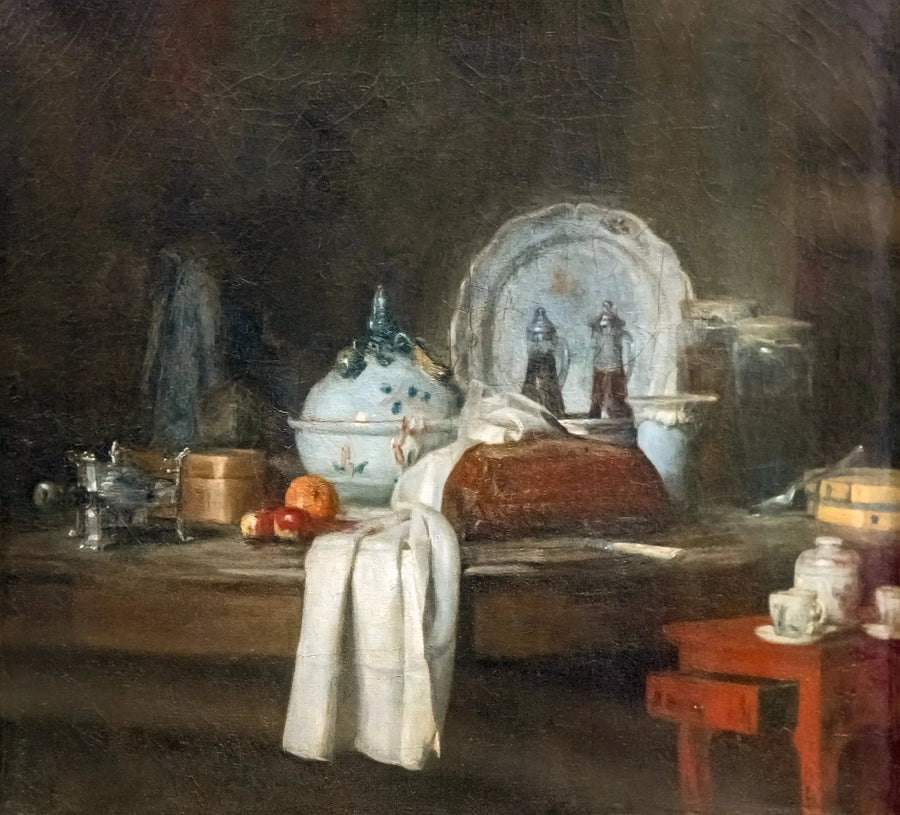 La tavola da lavoro - Jean Simeón Chardin