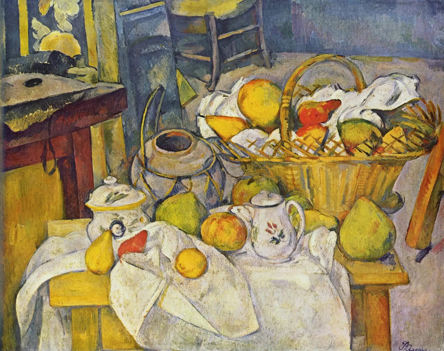 Il Tavolo da cucina - Paul Cézanne