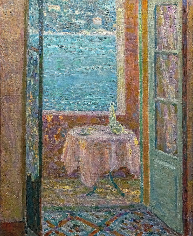 La Tavola del mare, Villefranche-sur-Mer - Henri Le Sidaner