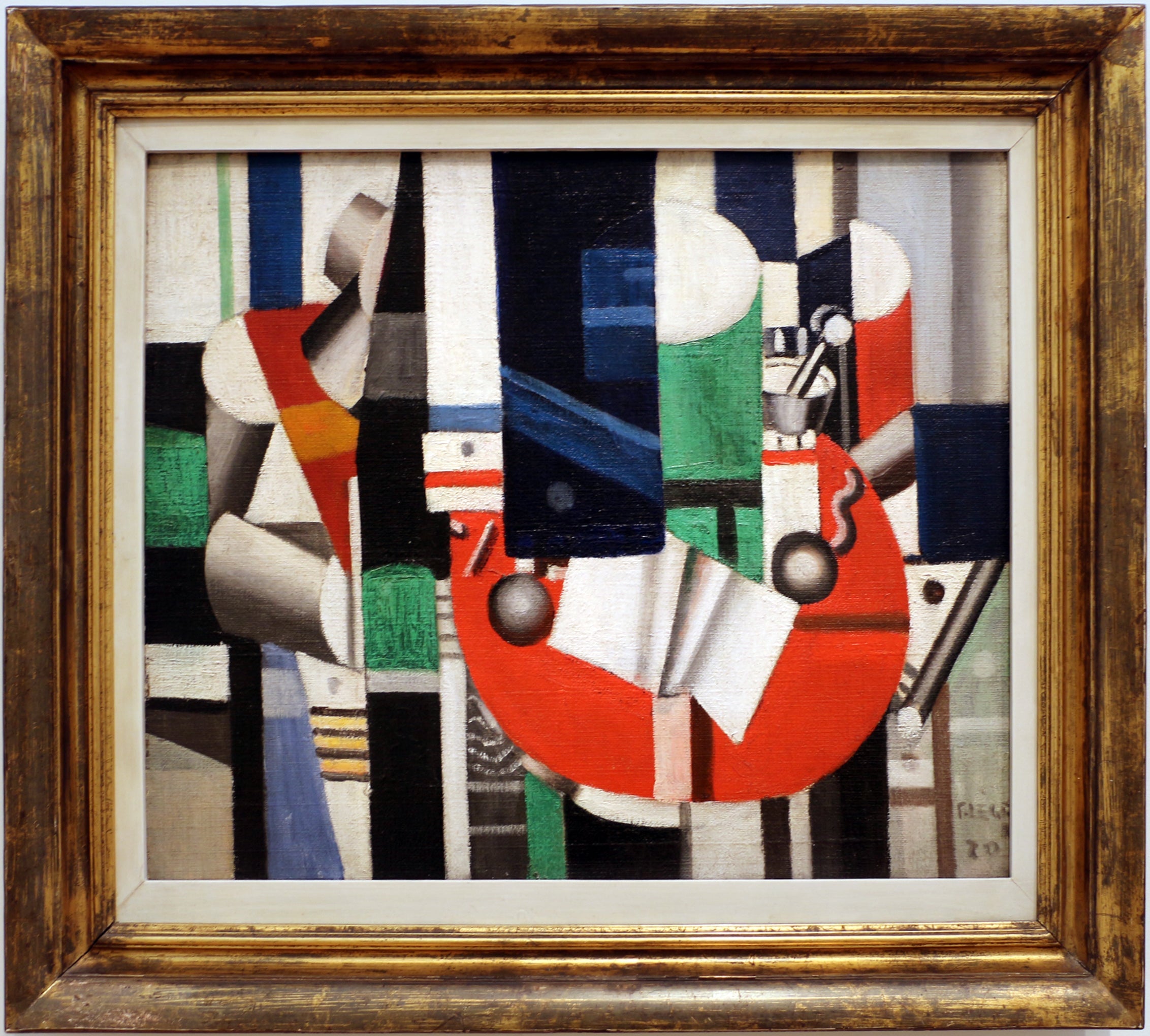 La Table Rouge - Fernand Léger image 1 copie peinte à la main à l’huile