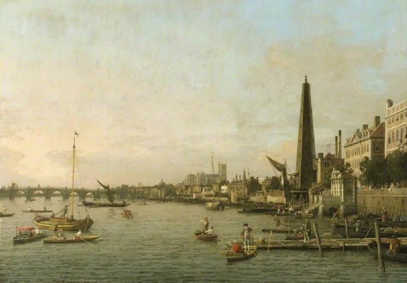 La Tamise a Westminster - Canaletto