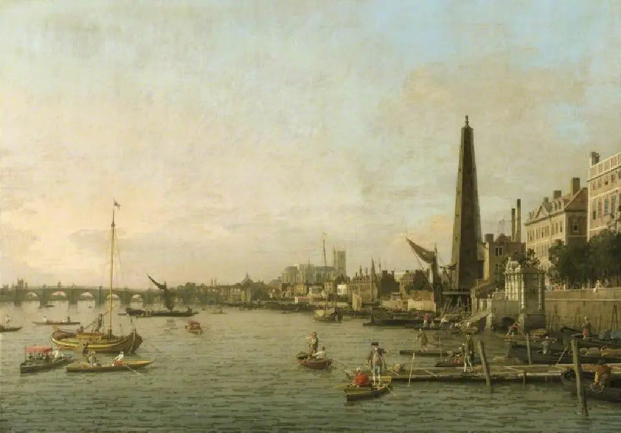 La Tamise a Westminster - Canaletto