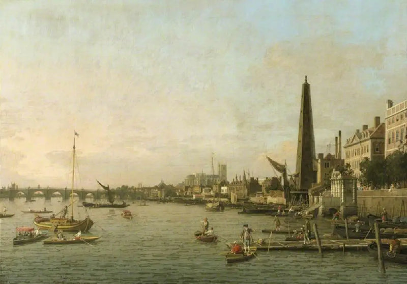 La Tamise a Westminster - Canaletto