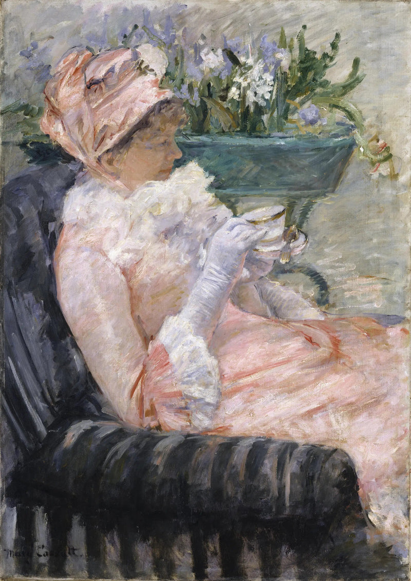 La Tazza di tè - Mary Cassatt