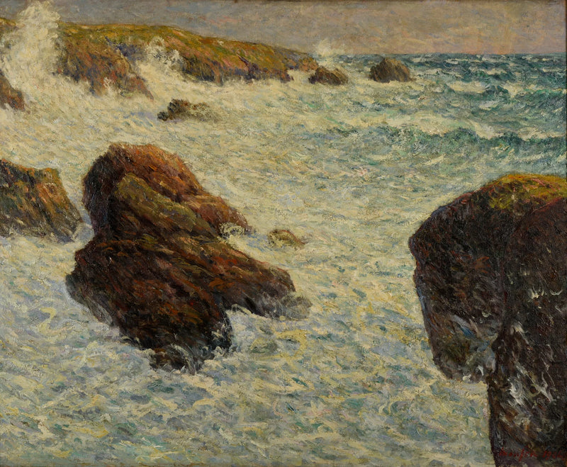 La Tempête à Quiberon - Maxime Maufra